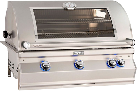 infrared grill specializes in steaks Left