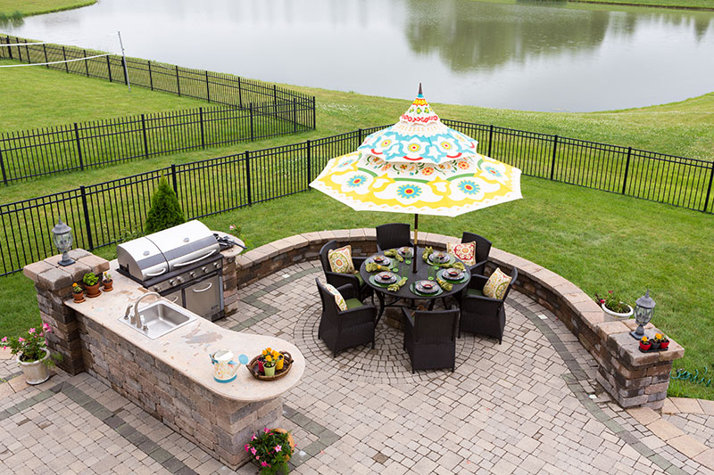outdoor kitching planning