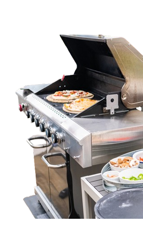 Homemade Pizza Grill