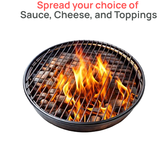 Spread Your Choice Toppings
