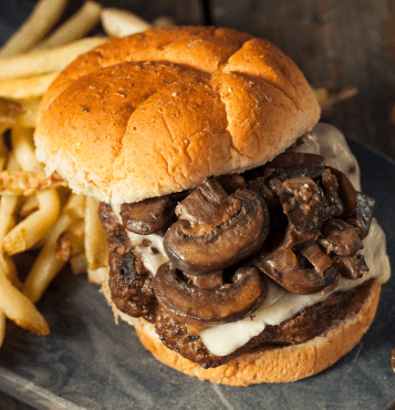 mushroom-and-swiss-burger