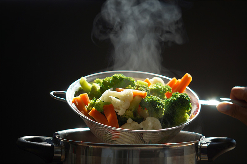 prepare-vegetables-steamed