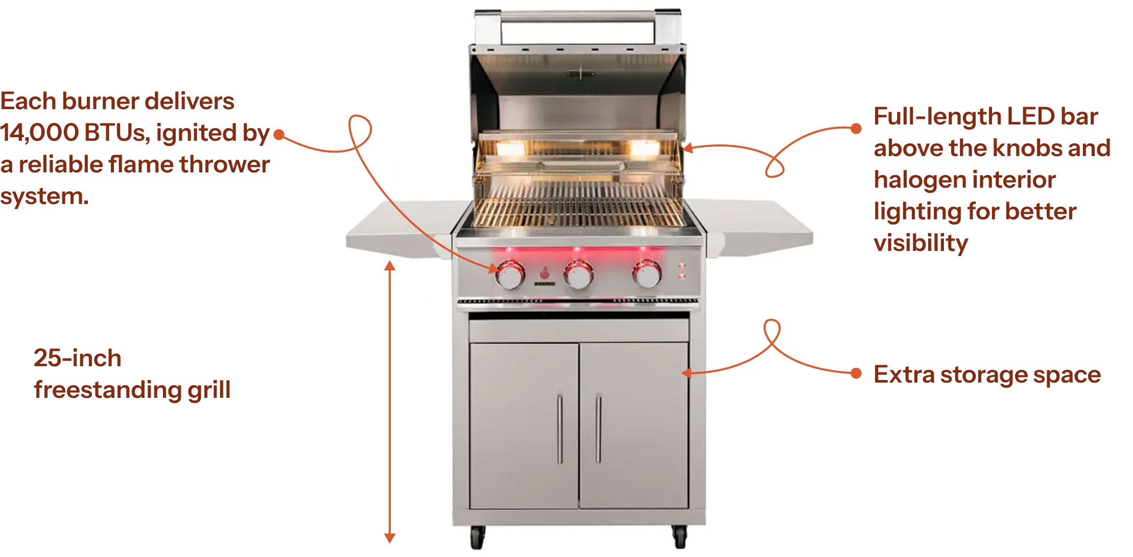 Grillio 304 Stainless Steel Grills - new-img