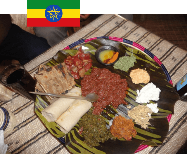 Ethiopia - kitfo Dish
