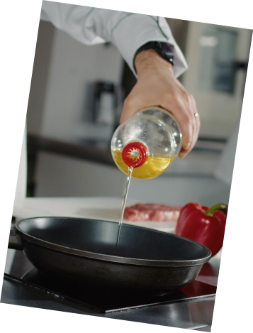 Preheat the skillet