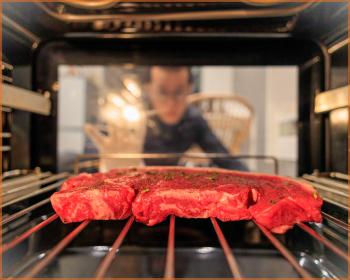 Slowly cook in low-temperature oven