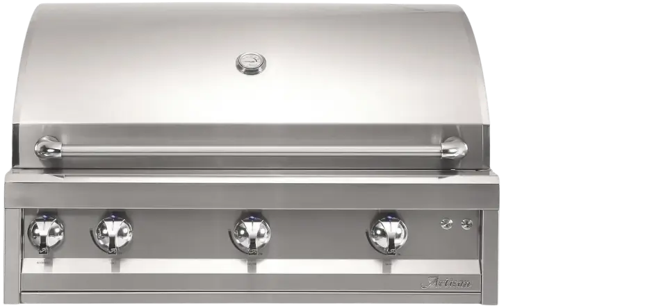 Artisan Professional 36-Inch 3-Burner Built-In Gas Grill With Rotisserie