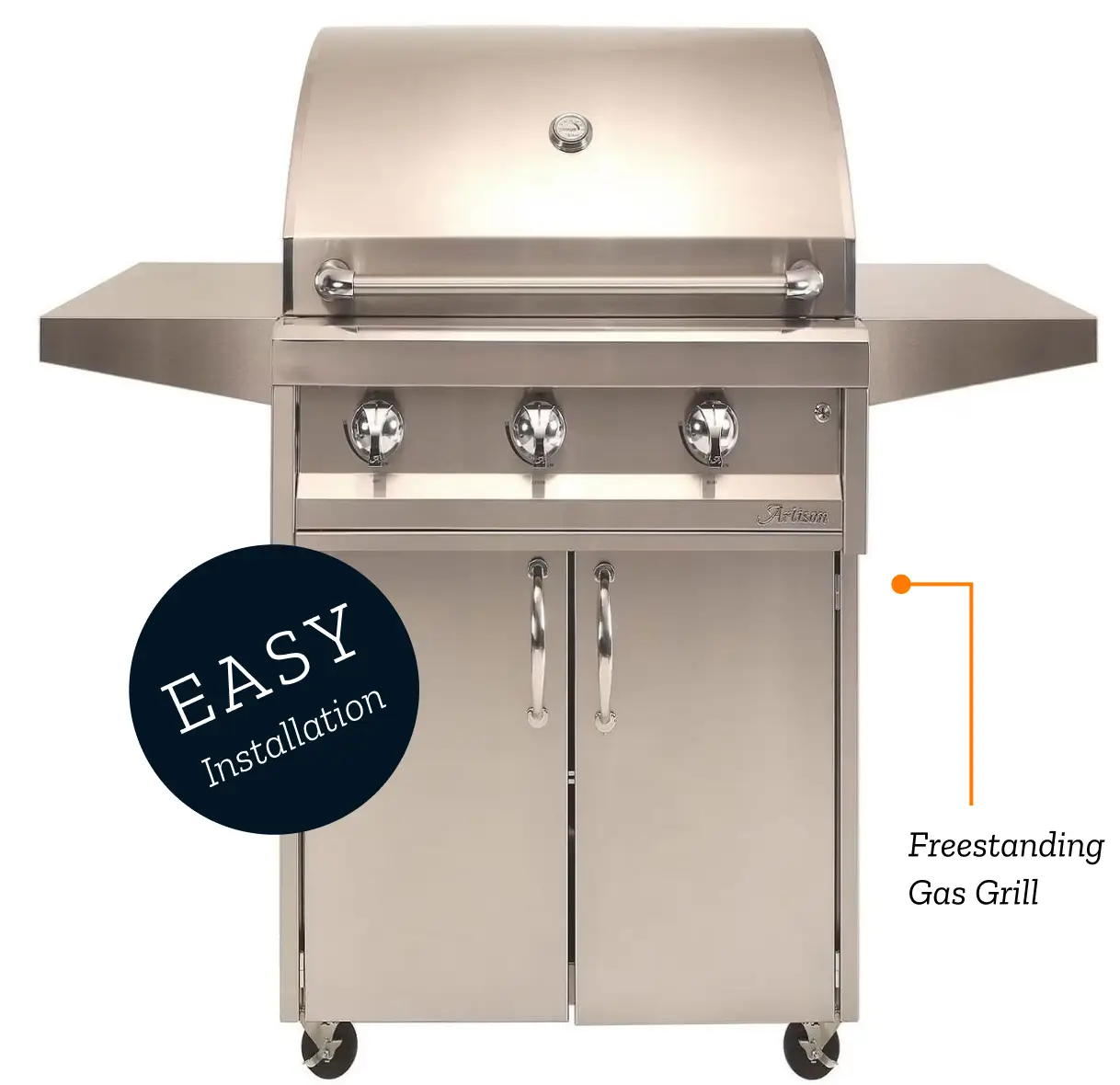 Installation Complexity - Artisan grills