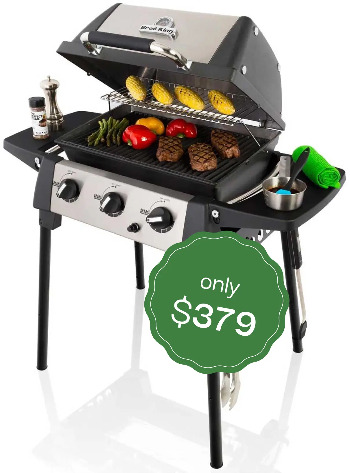 Broil King Porta-Chef 320 3-Burner Portable Propane Gas Grill