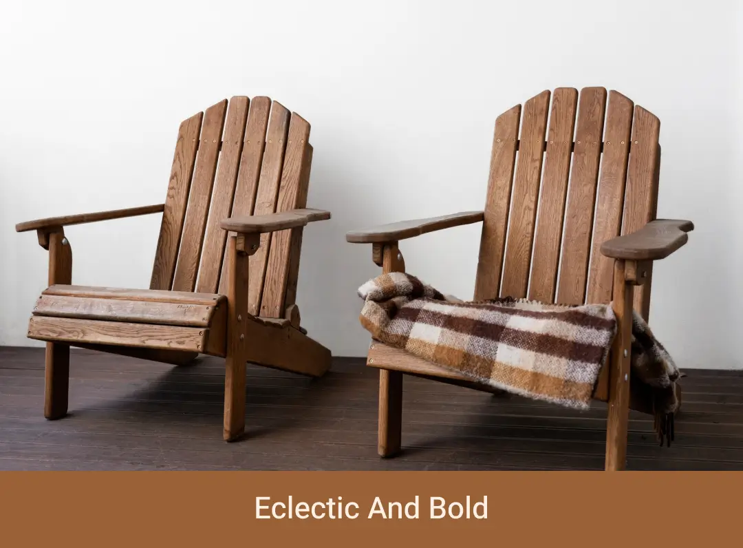 eclectic and bold