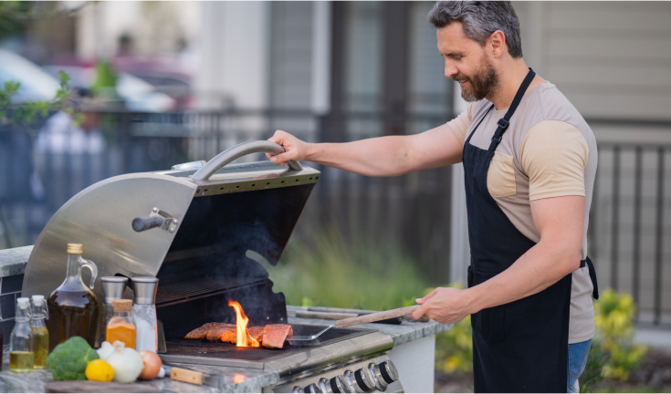 Alfresco Grill - 1500F Temperature