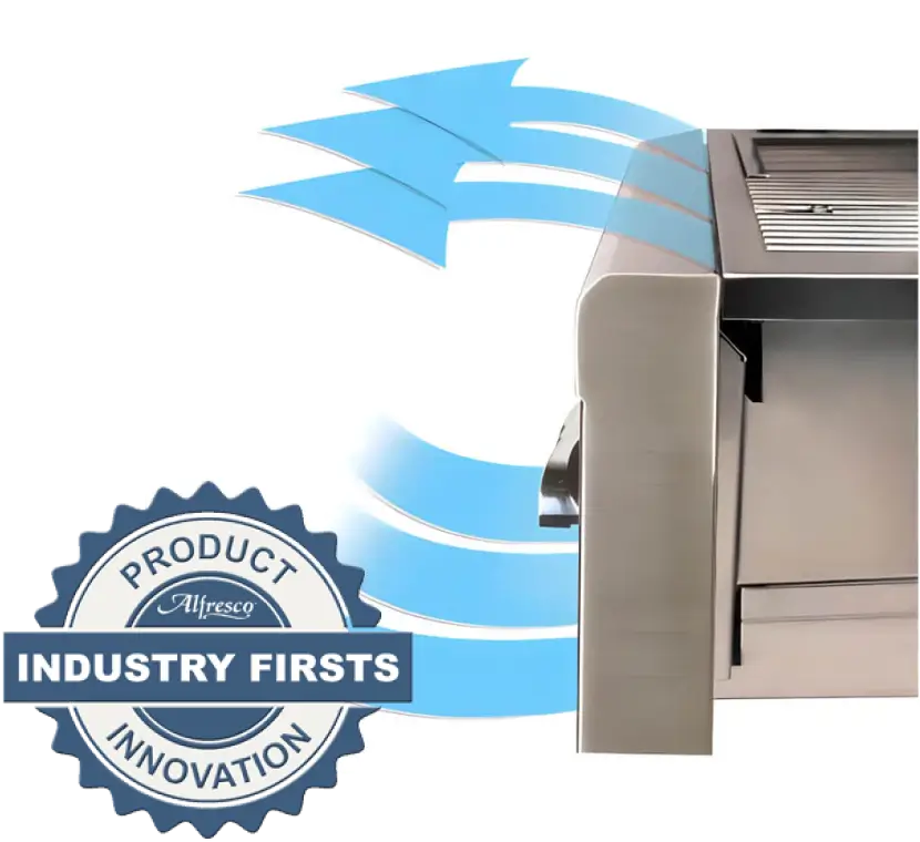Alfresco’s Air-Cooled Control Panels for Safe and Cool Handling
