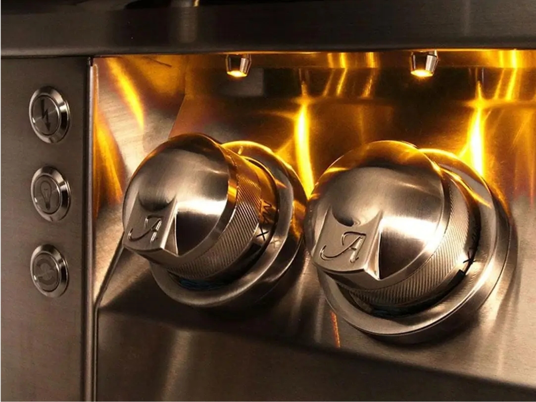 Cool-to-Touch Knobs for Safe and Stylish Grilling