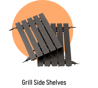 Grill Side Shelves
