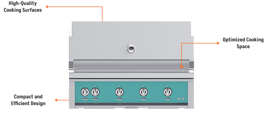 Hestan Grill Compact Design