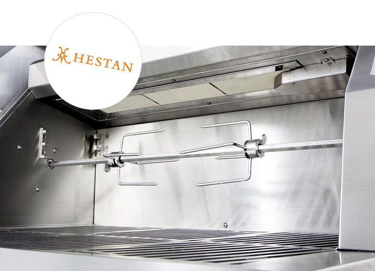 Hestan Rotisserie Refined for Precision and Quiet Cooking