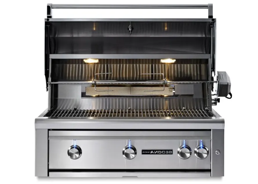 Lynx Sedona 36-Inch Built-In Gas Grill With One Infrared ProSear Burner And Rotisserie - img