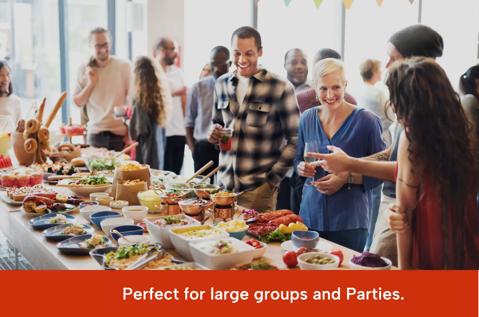 large groups and Parties