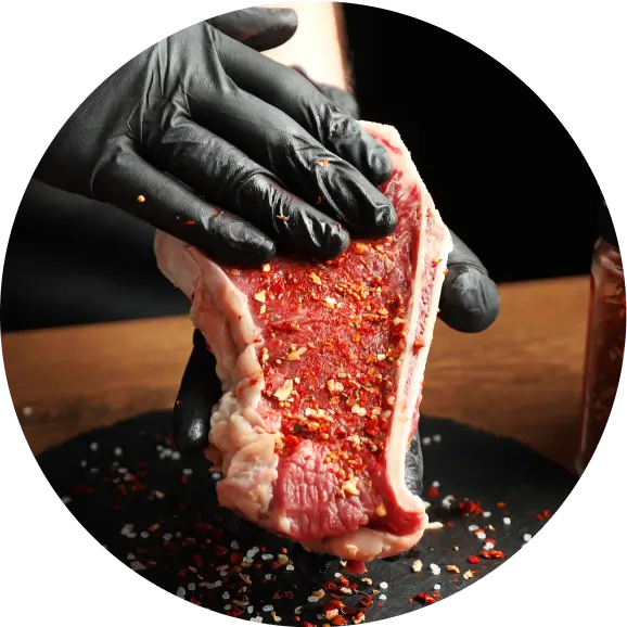 Resting Steak - 20–30 minutes before cooking