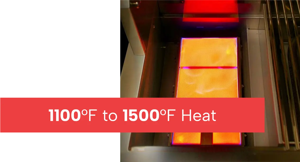 Sear Burner Heat