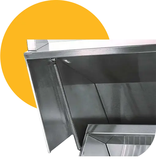 Budget grills rely on straightforward tension springs