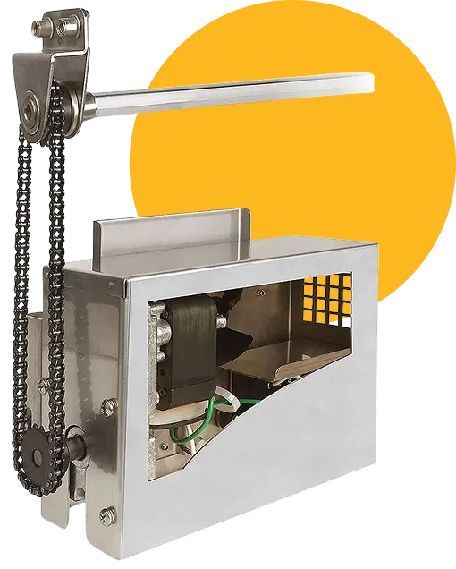 Premium grills use advanced pulley or sprocket systems