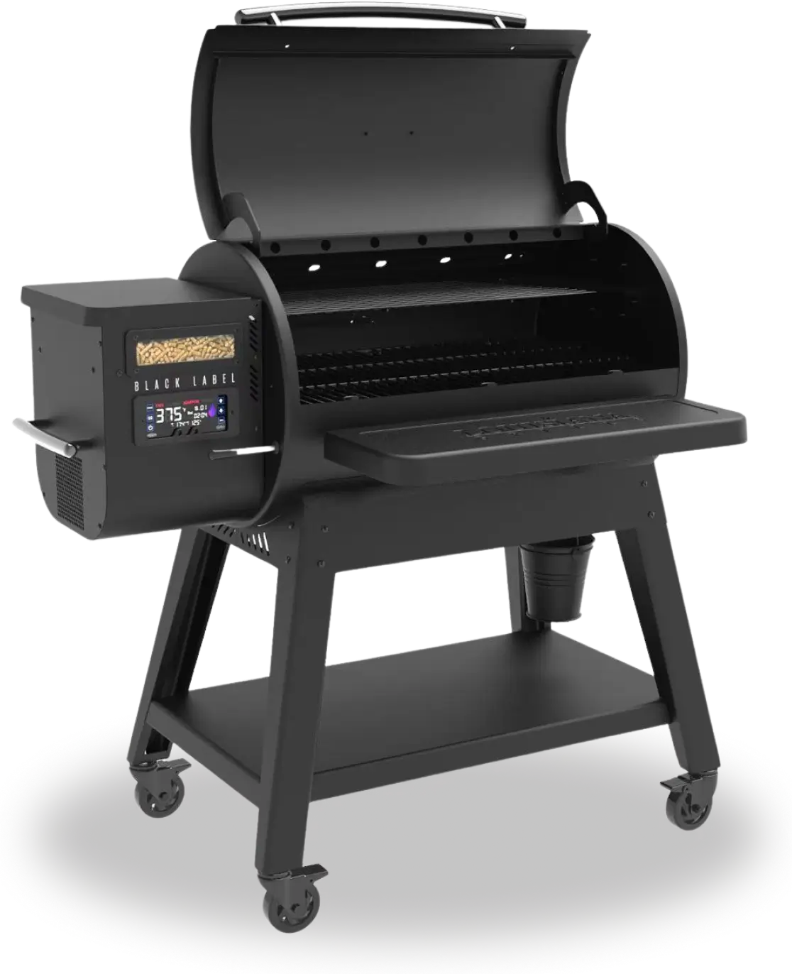 black-pellet-grill