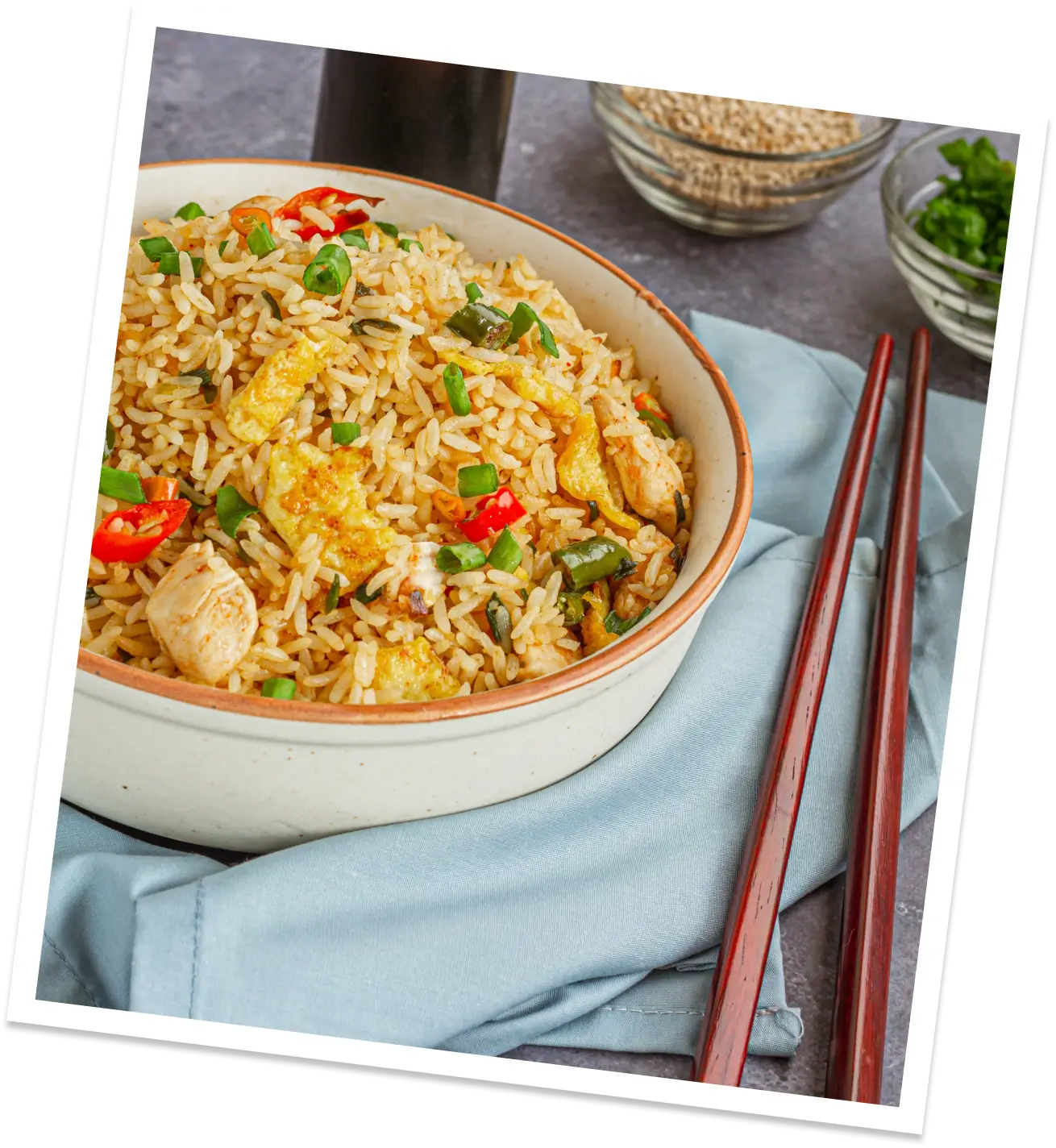 Classic Hibachi Chicken & Fried Rice