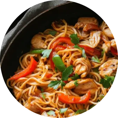 Rice-noodles last