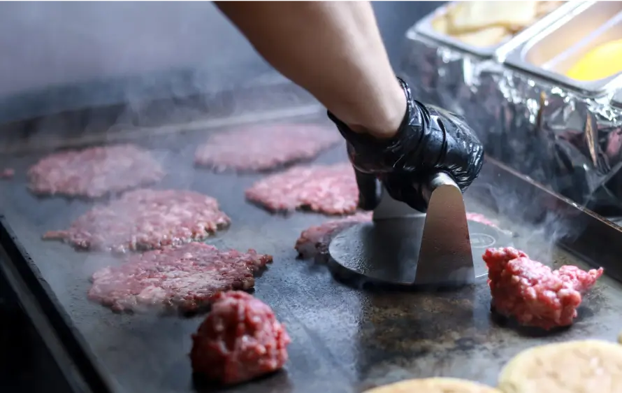 Smash burgers