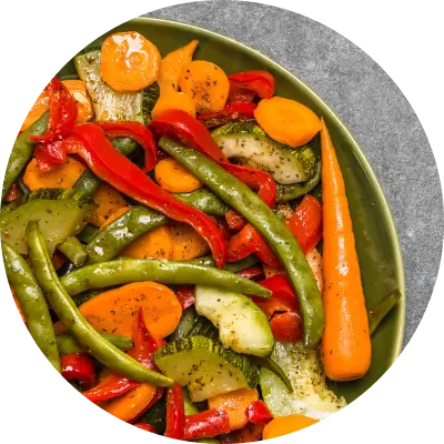 Vegetables next