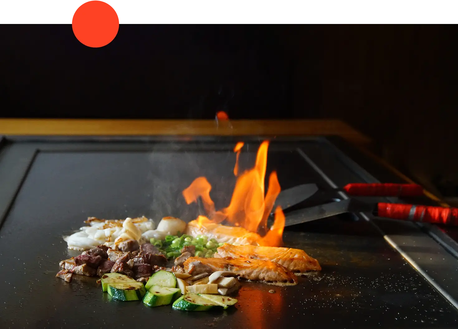 hibachi grilling