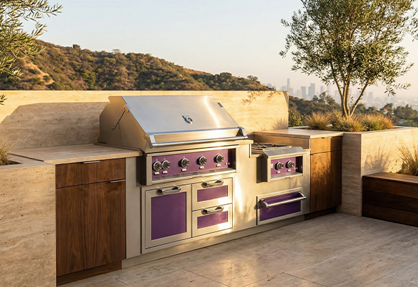 Hestan Custom BBQ Isalnd