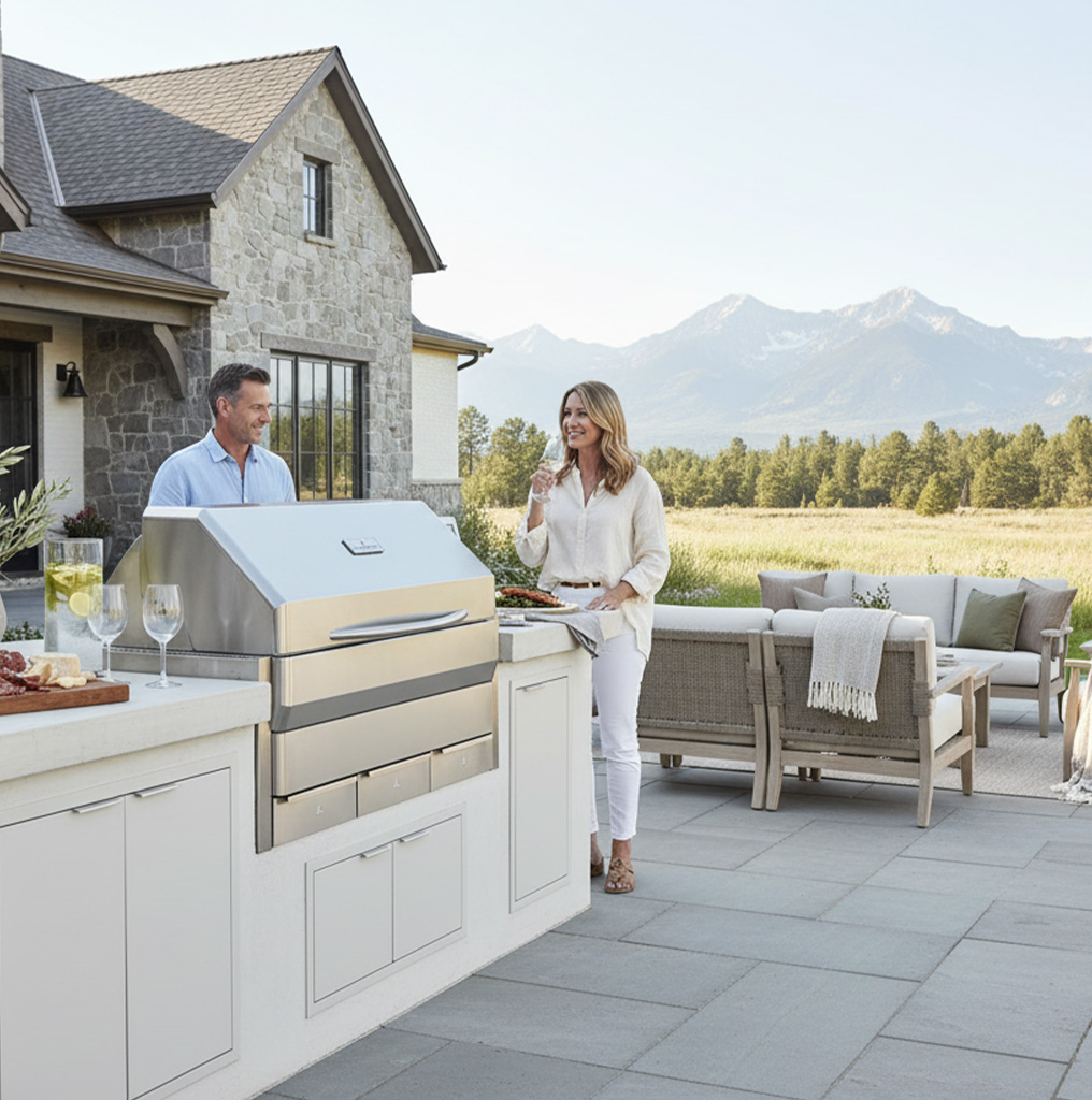 Memphis Grills Elite ITC3 Wi-Fi Monitored 39-Inch 304 Stainless Steel Built-In Pellet Grill