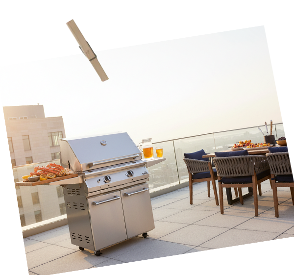 store or cover hero image featuring a PGS grill