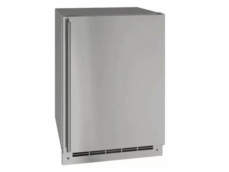 U-Line 24-Inch 4.9 Cu. Ft. Outdoor Rated Convertible Freezer - Stainless  Steel