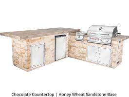 L Shaped Outdoor Kitchen is an Entertainer's Dream | Unilock