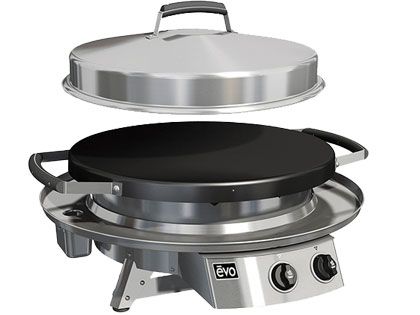 Evo Professional Series 30-Inch Portable Tabletop Flattop Gas Griddle