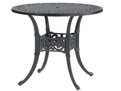 Gensun Michigan Cast Aluminum 36-Inch Round Outdoor Dining Table
