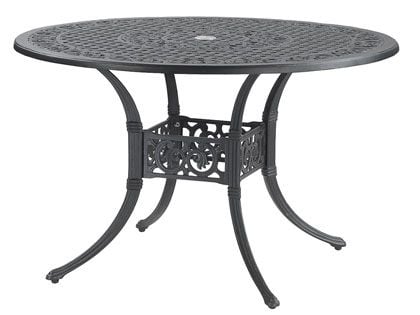 Gensun Michigan Cast Aluminum 48-Inch Round Outdoor Dining Table