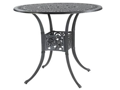 Gensun Michigan Cast Aluminum 48-Inch Round Outdoor Bar Height Table