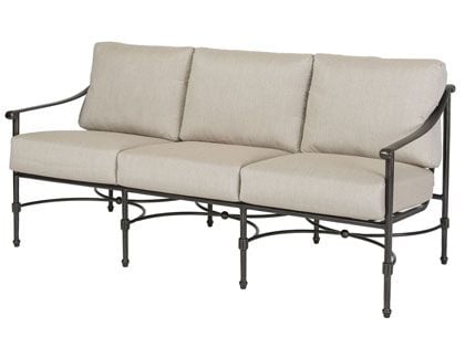 Gensun Morro Bay Cast Aluminum Outdoor Patio Sofa