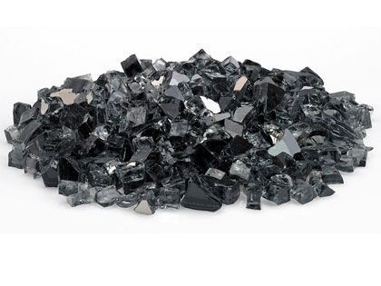 Warming Trends 1/2-in Gray Reflective Fire Glass -10 Lbs