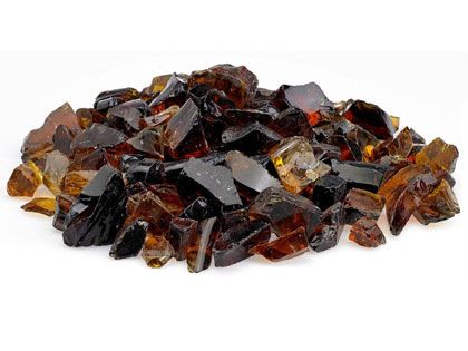 Warming Trends 3/4-in Auburn Recycled Fire Glass - 10 Lbs