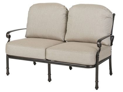 Gensun Bella Vista Cast Aluminum Outdoor Patio Loveseat