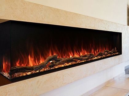 Modern Flames 120-inch Landscape Pro Multi Linear Electric Fireplace