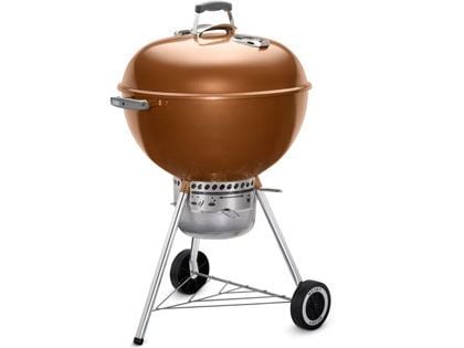 Weber Original Kettle Premium 22-Inch Charcoal Grill - Copper