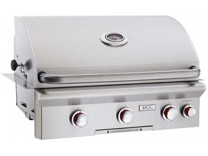 AOG T-Series 30-Inch 3-Burner Built-In Gas Grill With Rotisserie