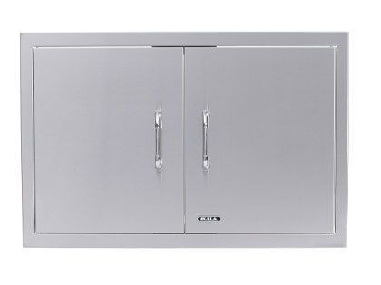 Bull 30-Inch Stainless Steel Double Access Door with Reveal