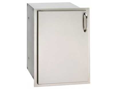 Fire Magic Select 14-Inch Left-Hinged Enclosed Cabinet Storage With Drawers